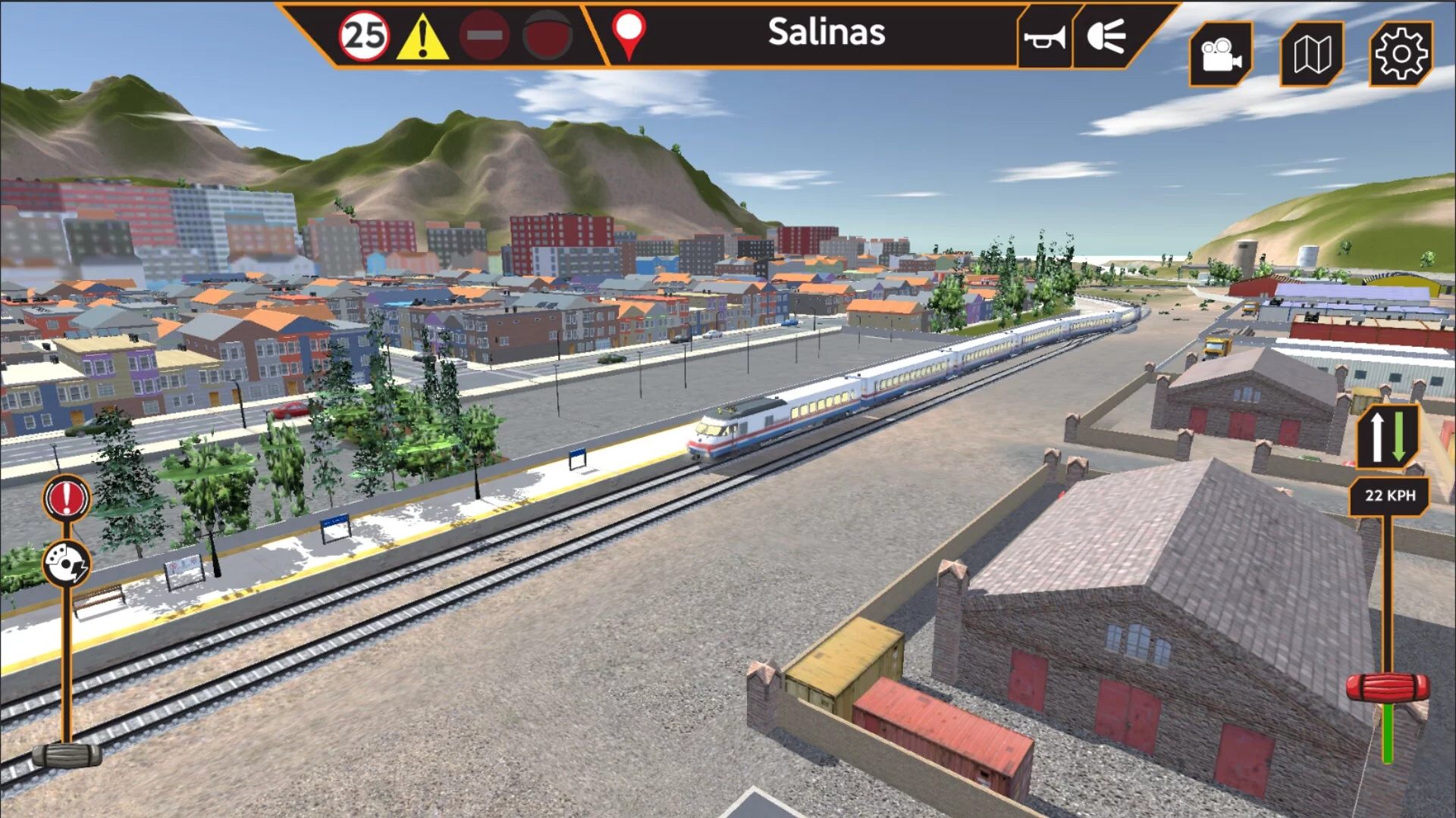Изображение игры: Train Ride Simulator