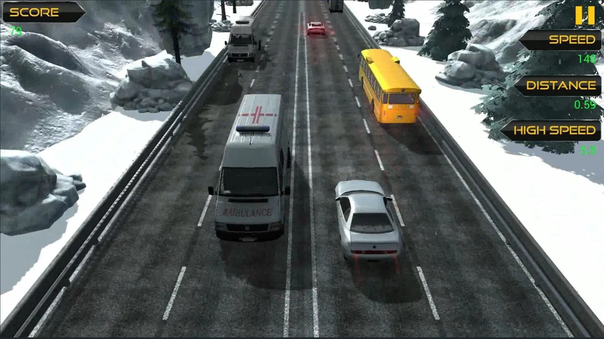 Изображение игры: Highway Driving