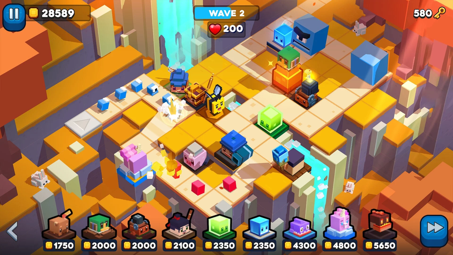 Изображение игры: Defend The Bits TD