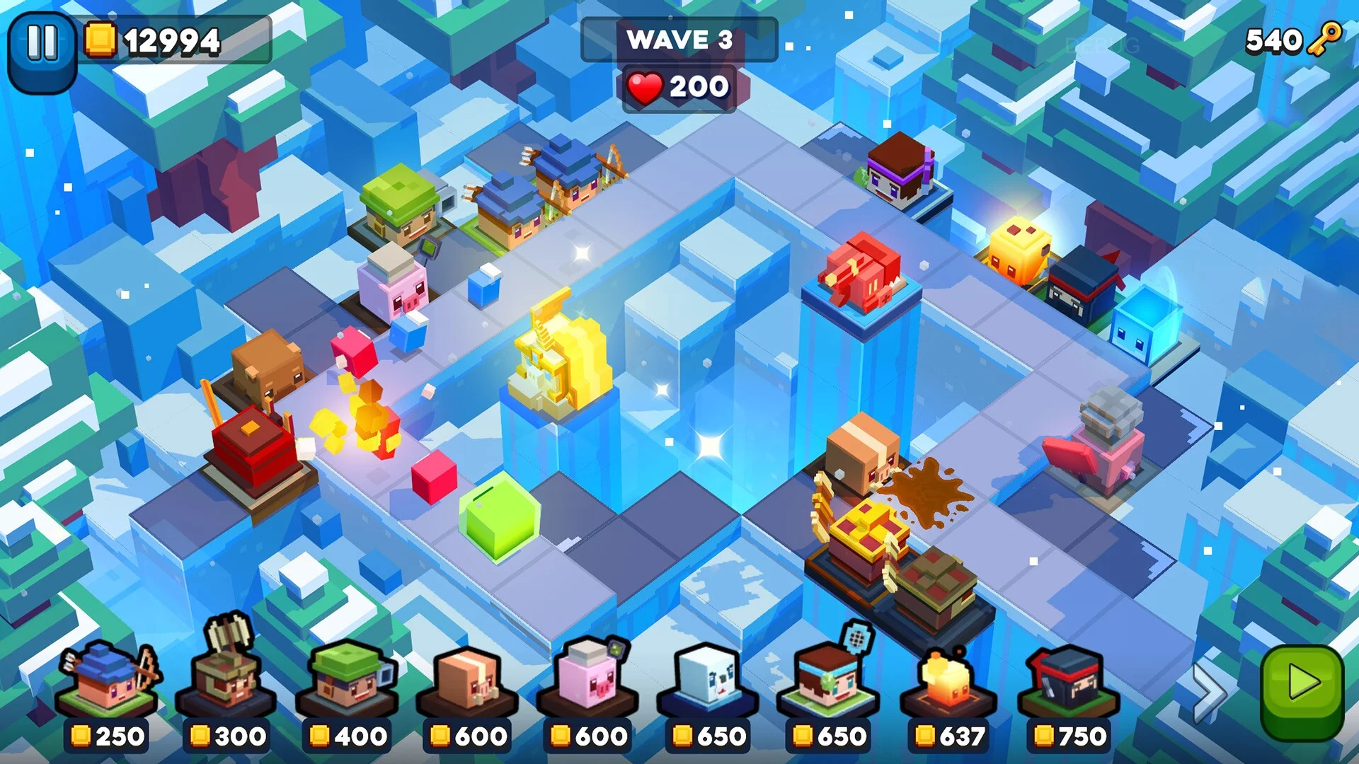 Изображение игры: Defend The Bits TD