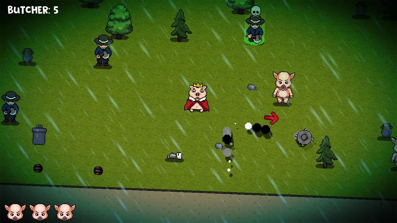 Изображение игры: King Pig