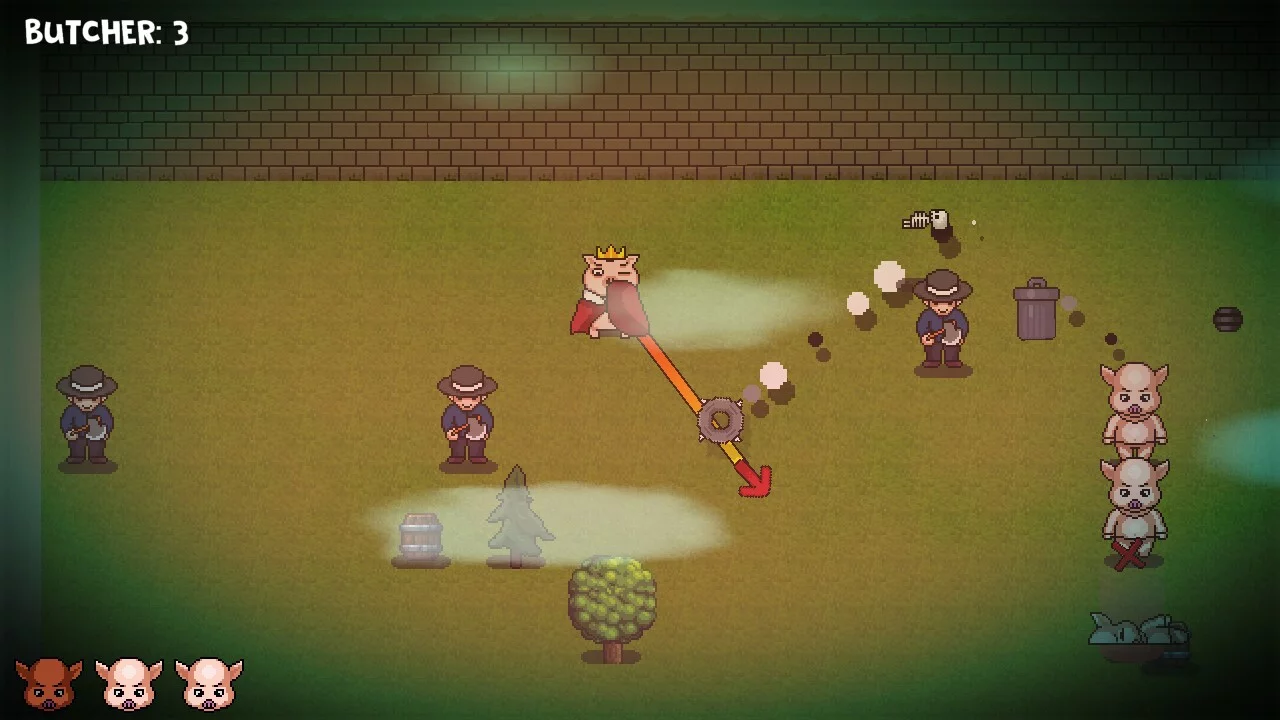 Изображение игры: King Pig