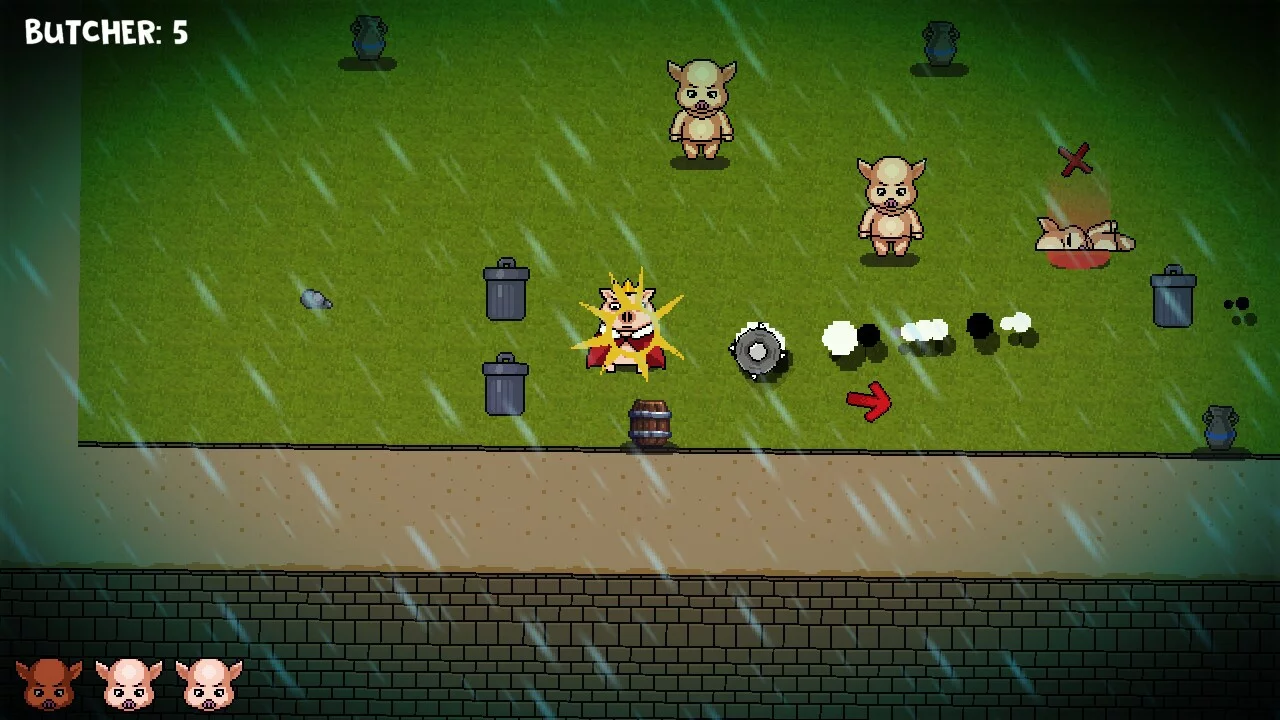 Изображение игры: King Pig