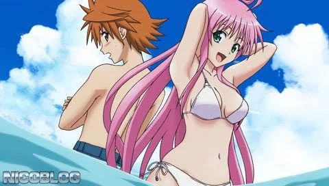 Изображение игры: To Love-Ru Trouble: Doki Doki! Rinkaigakkou-Hen