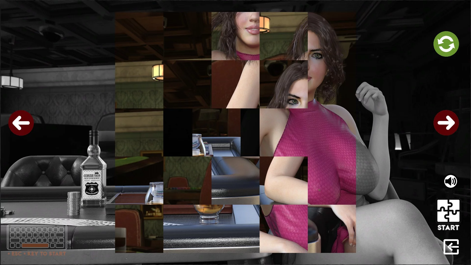 Изображение игры: Whore Dealer an Wet Porn Erotic Puzzle
