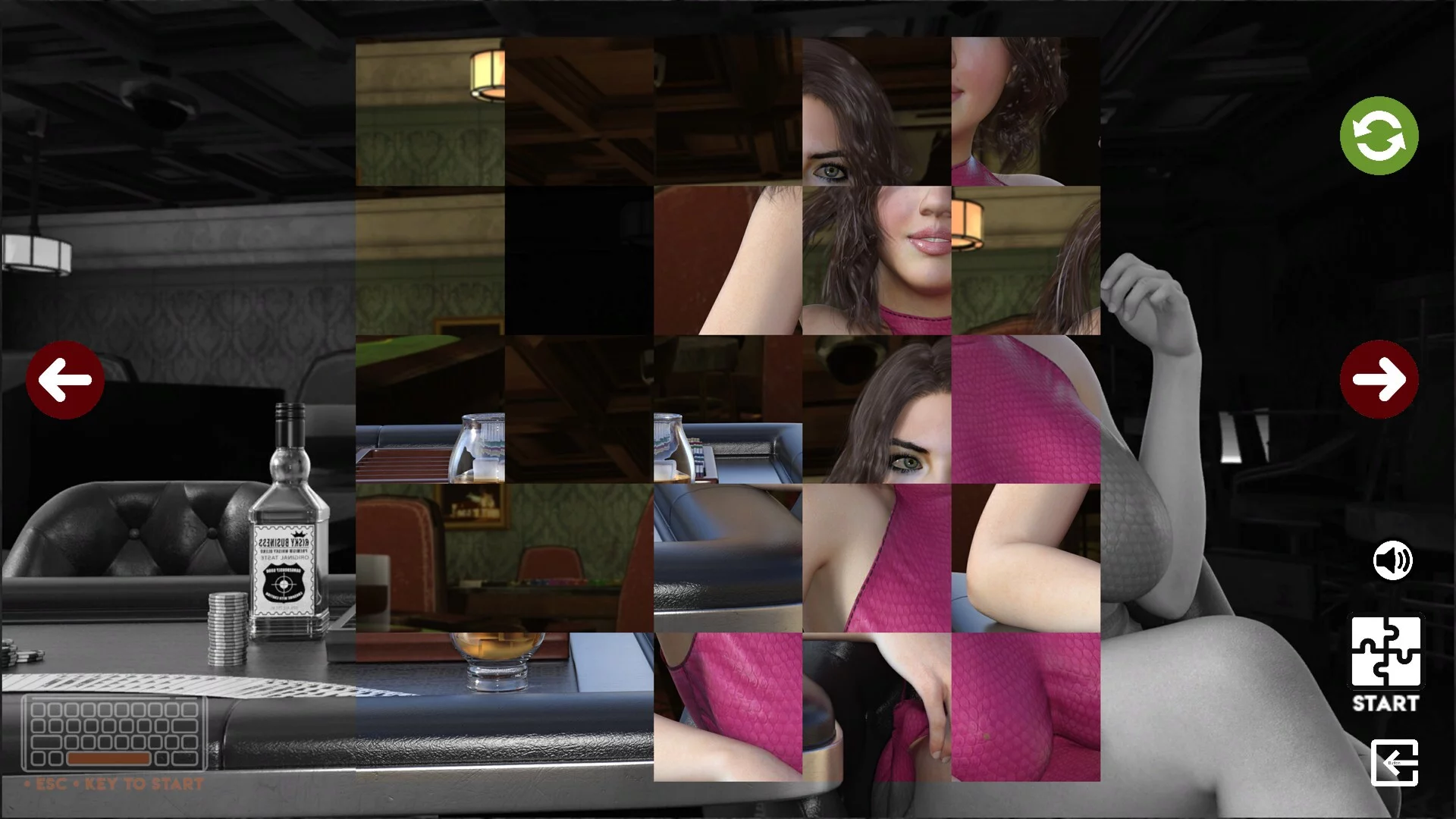 Изображение игры: Whore Dealer an Wet Porn Erotic Puzzle