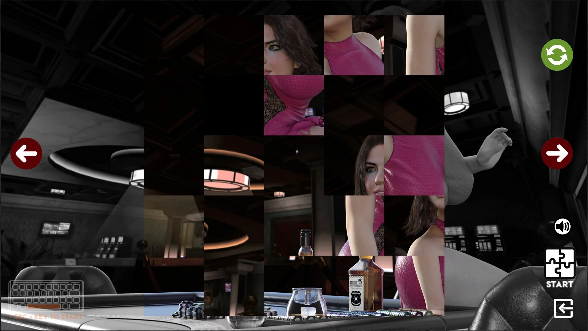 Изображение игры: Whore Dealer an Wet Porn Erotic Puzzle