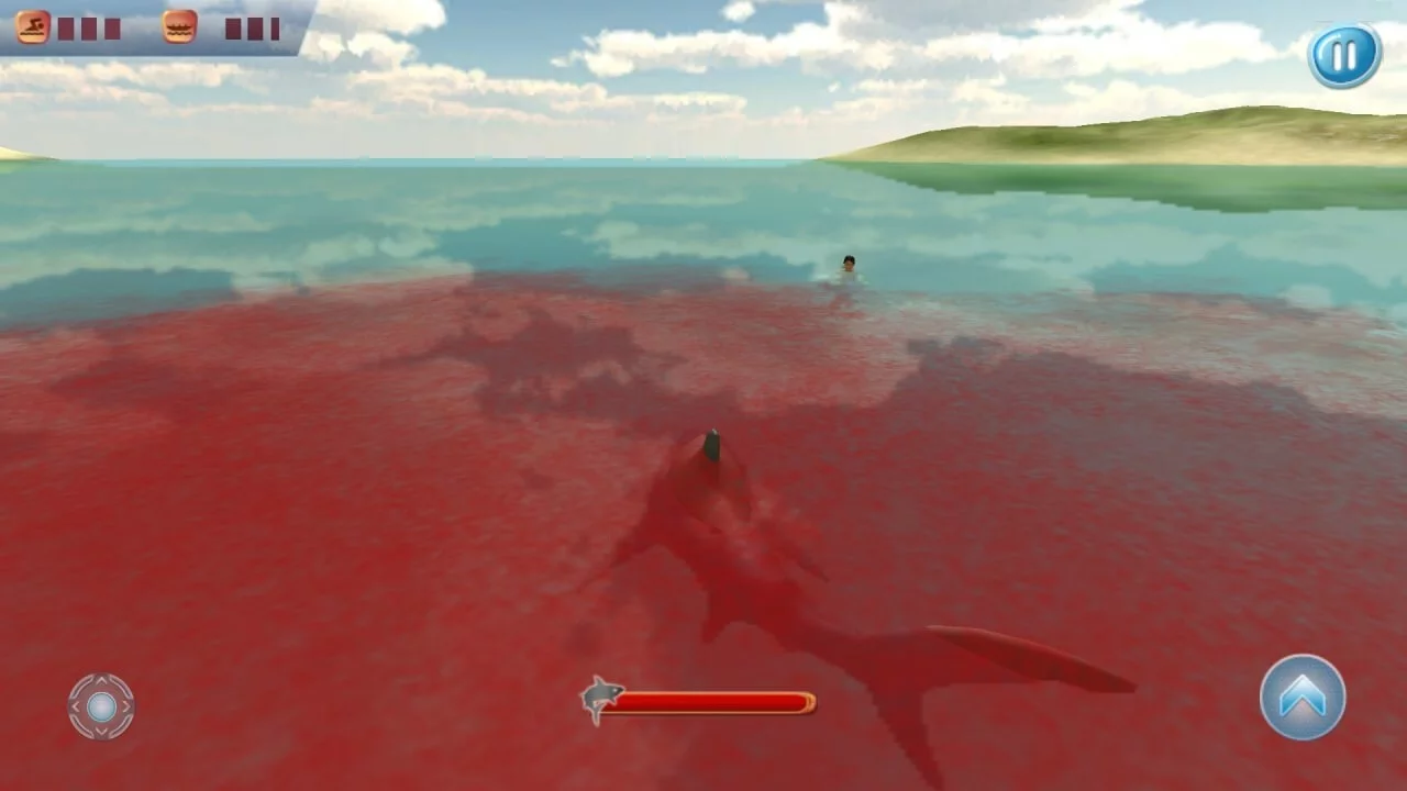 Изображение игры: Shark Assault Simulator