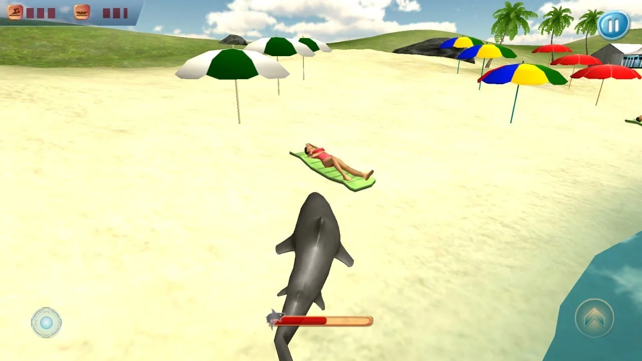 Изображение игры: Shark Assault Simulator