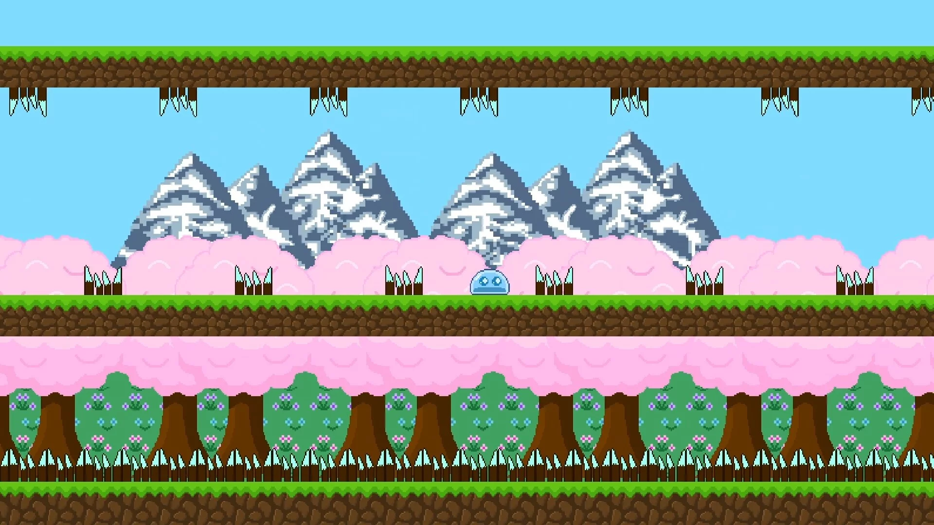 Изображение игры: Slime Jumper Adventure
