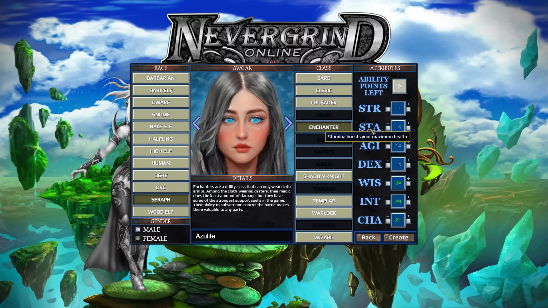 Изображение игры: Nevergrind Online