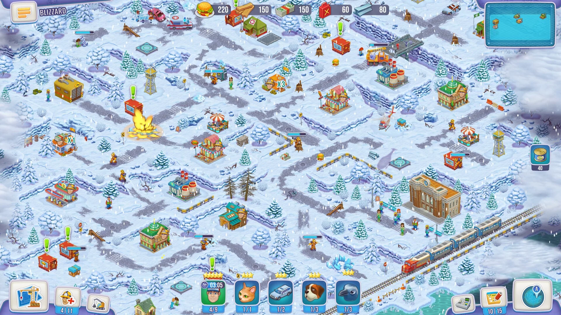 Изображение игры: Brave Deeds of Rescue Team