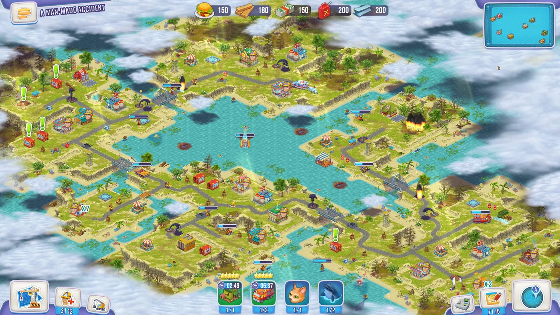 Изображение игры: Brave Deeds of Rescue Team