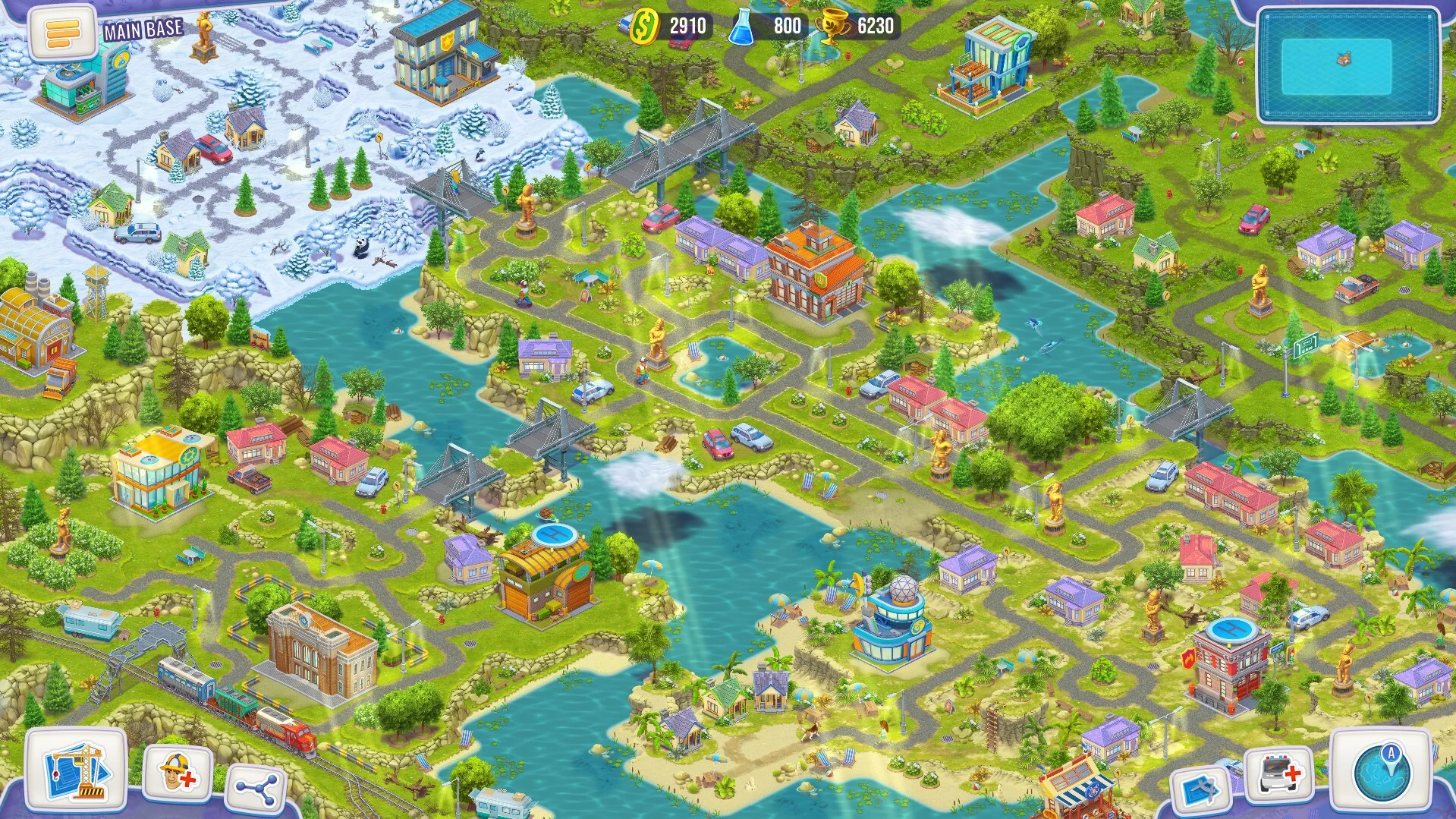 Изображение игры: Brave Deeds of Rescue Team
