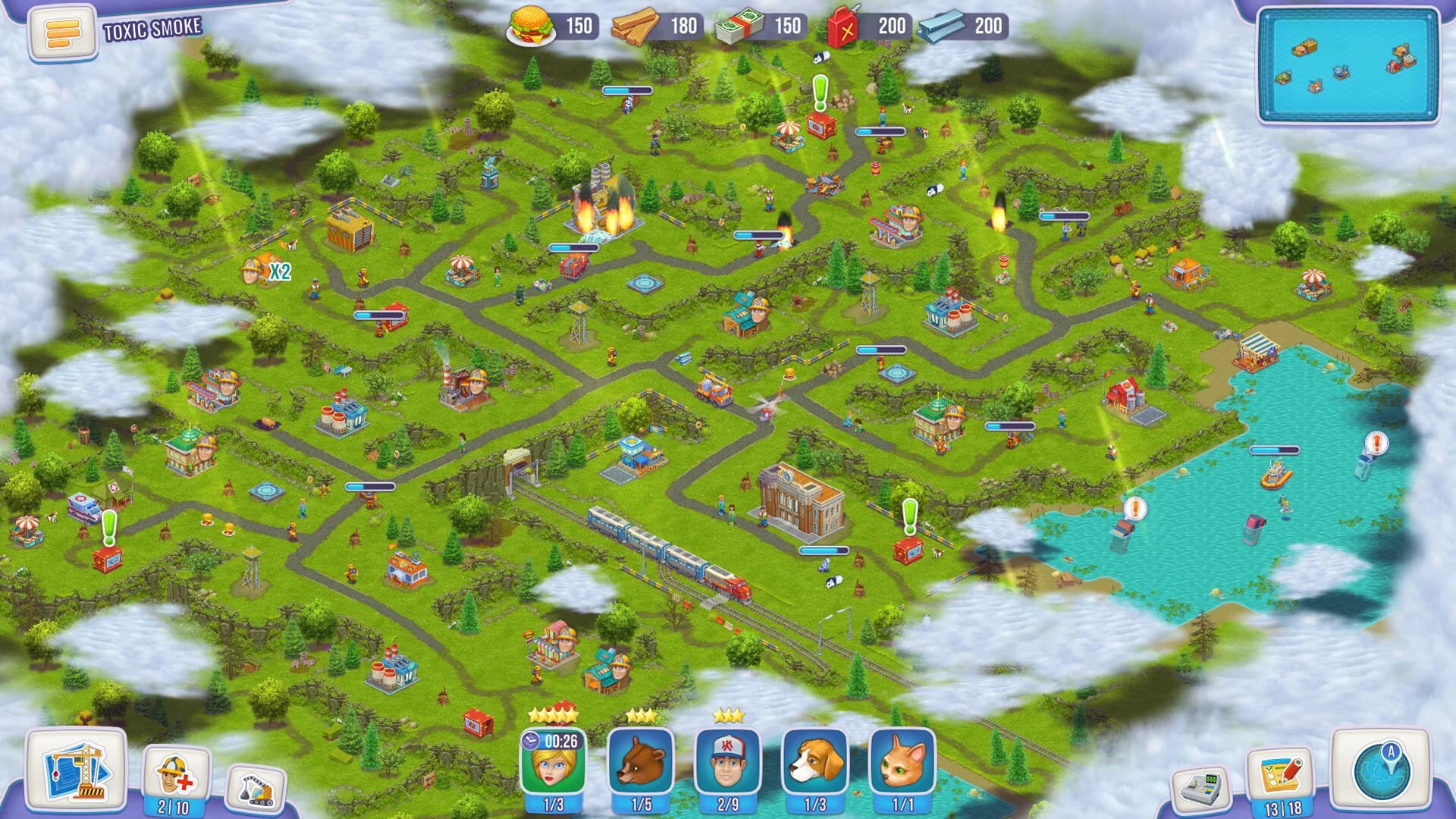 Изображение игры: Brave Deeds of Rescue Team