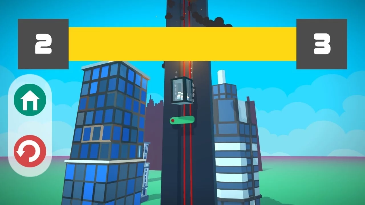 Изображение игры: Falling Elevator