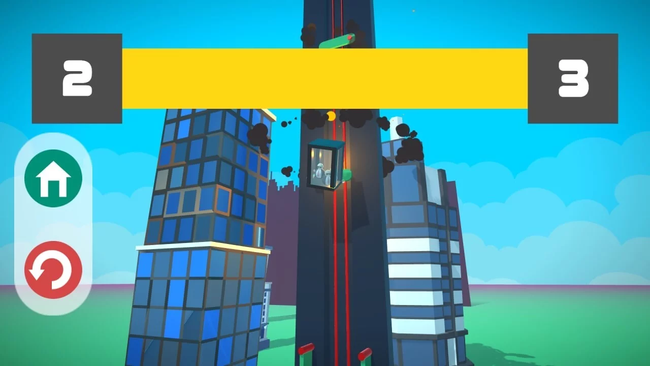Изображение игры: Falling Elevator