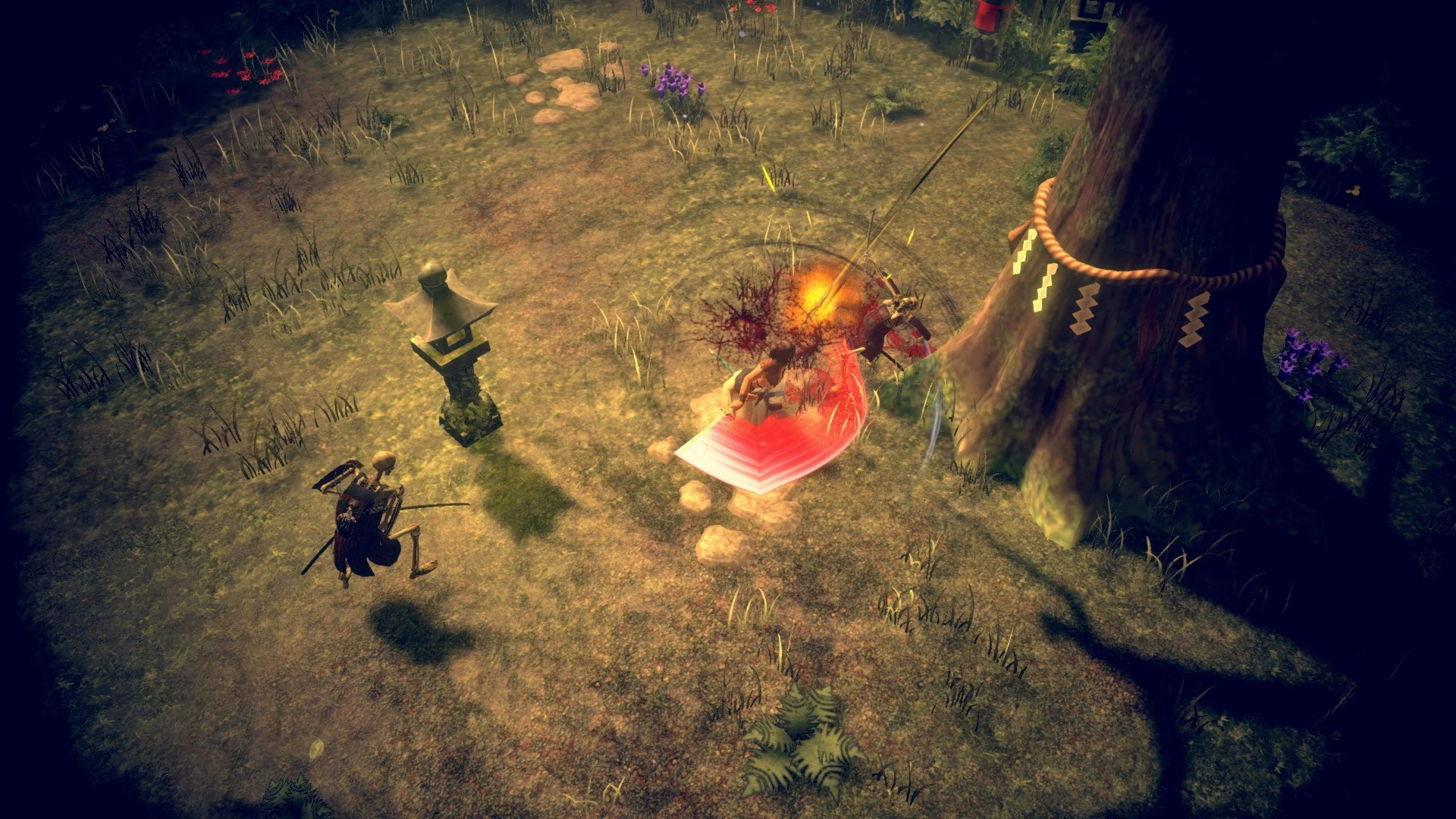 Изображение игры: KATANA KAMI: A Way of the Samurai Story