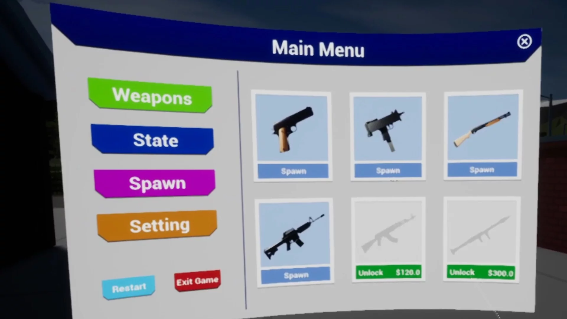 Изображение игры: Little Town Shooter VR