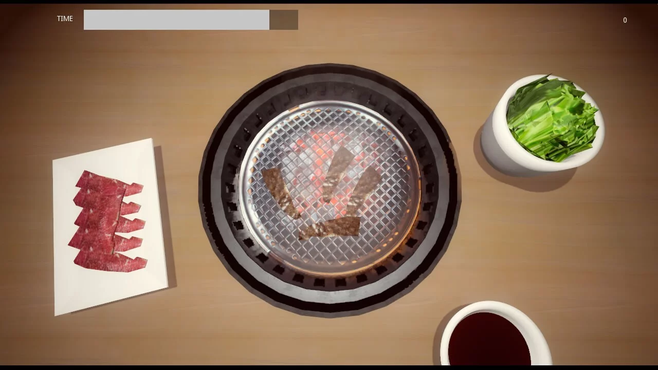 Изображение игры: Yakiniku Simulation
