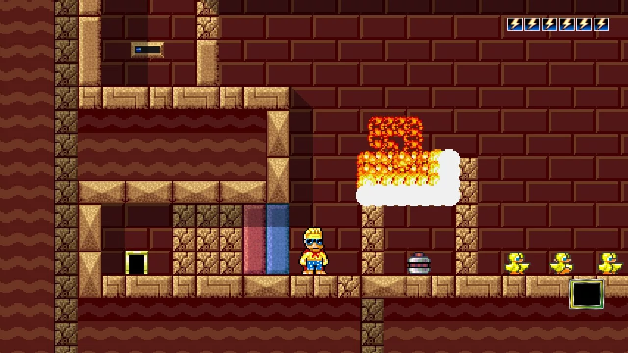 Изображение игры: SuperDuck!