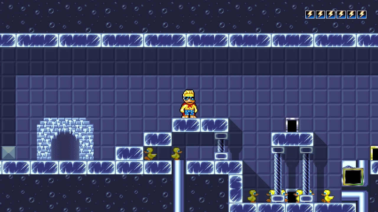 Изображение игры: SuperDuck!