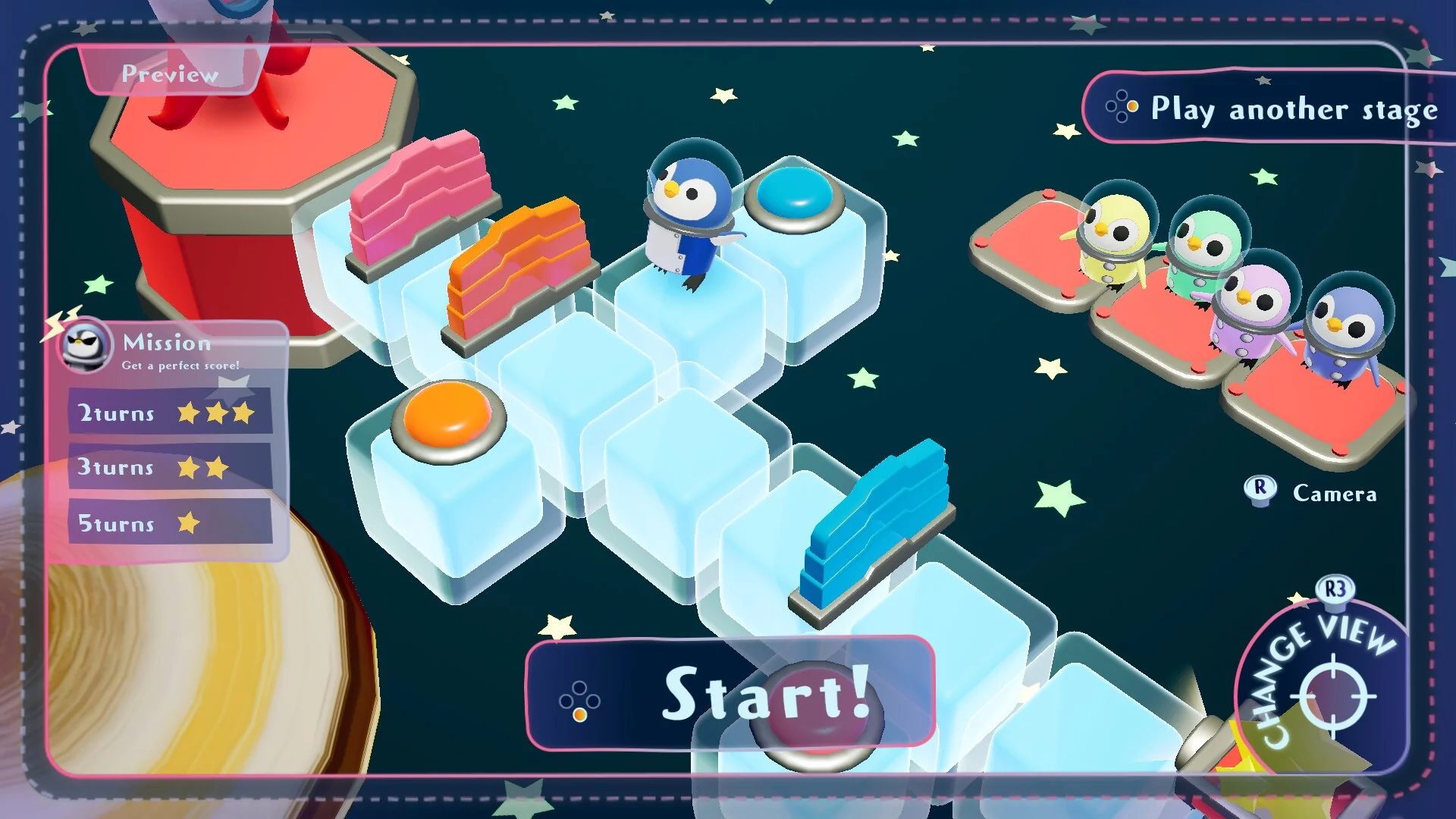 Изображение игры: Space Penguins