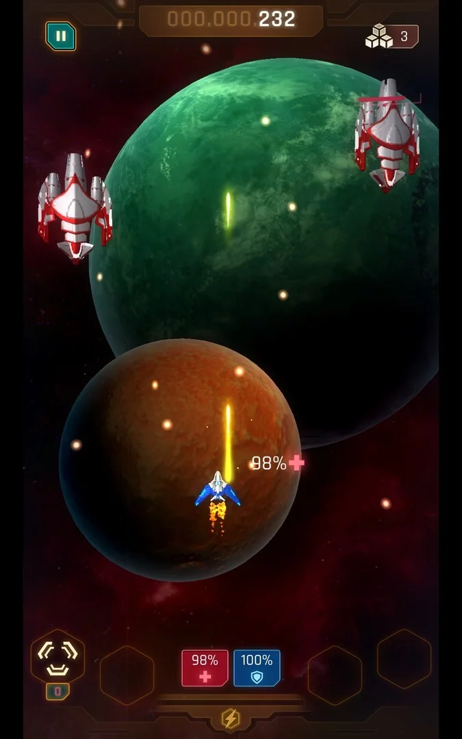 Изображение игры: Galaxy Splitter