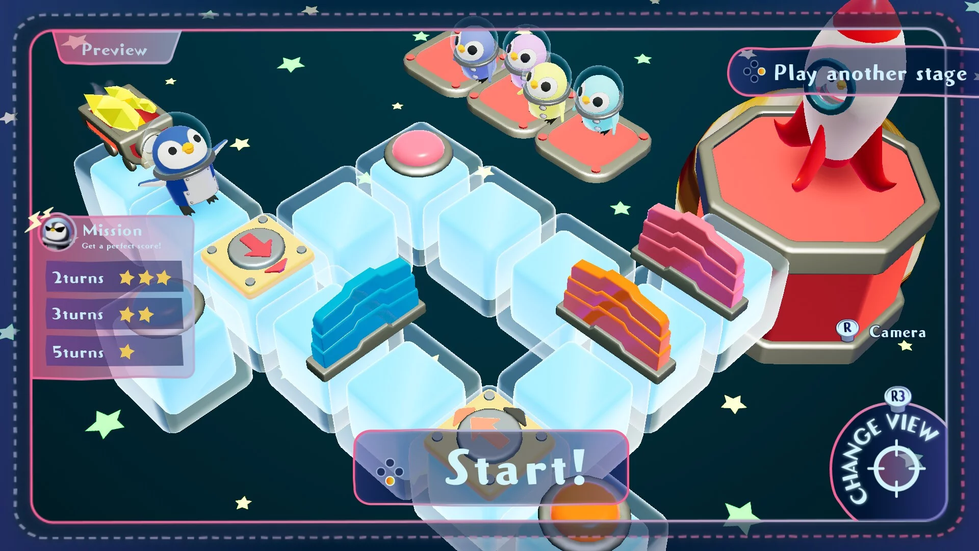Изображение игры: Space Penguins