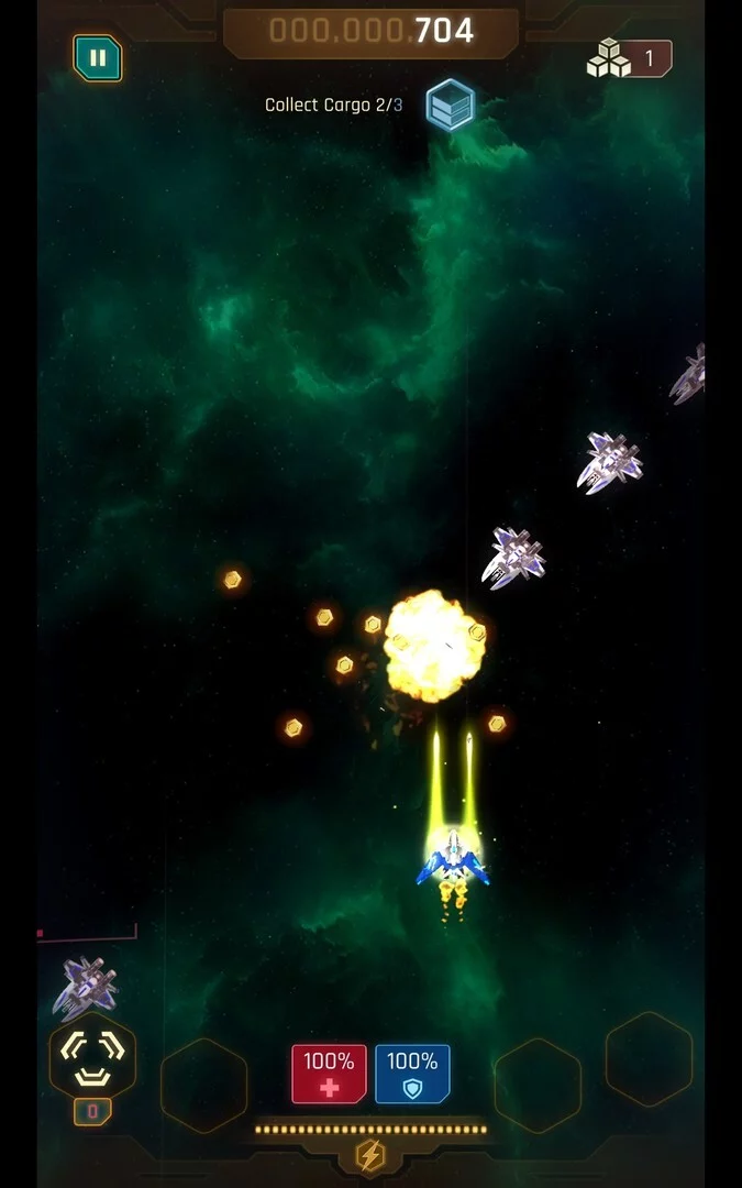 Изображение игры: Galaxy Splitter