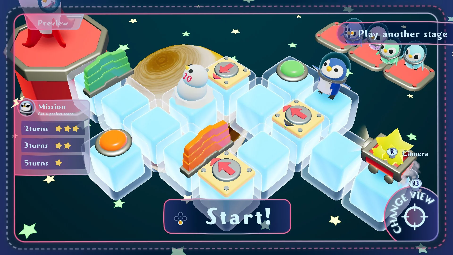 Изображение игры: Space Penguins