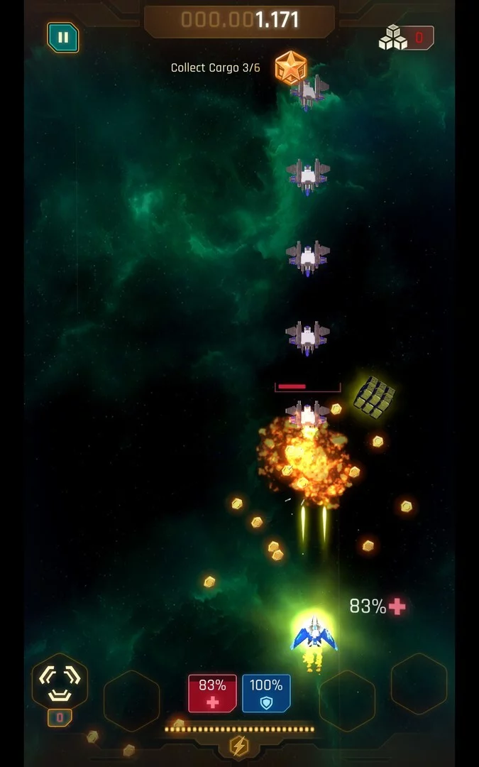 Изображение игры: Galaxy Splitter