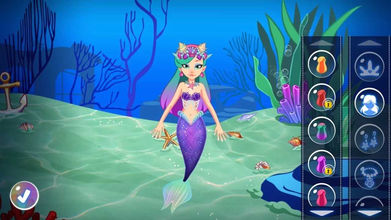 Изображение игры: The World of a Mermaid