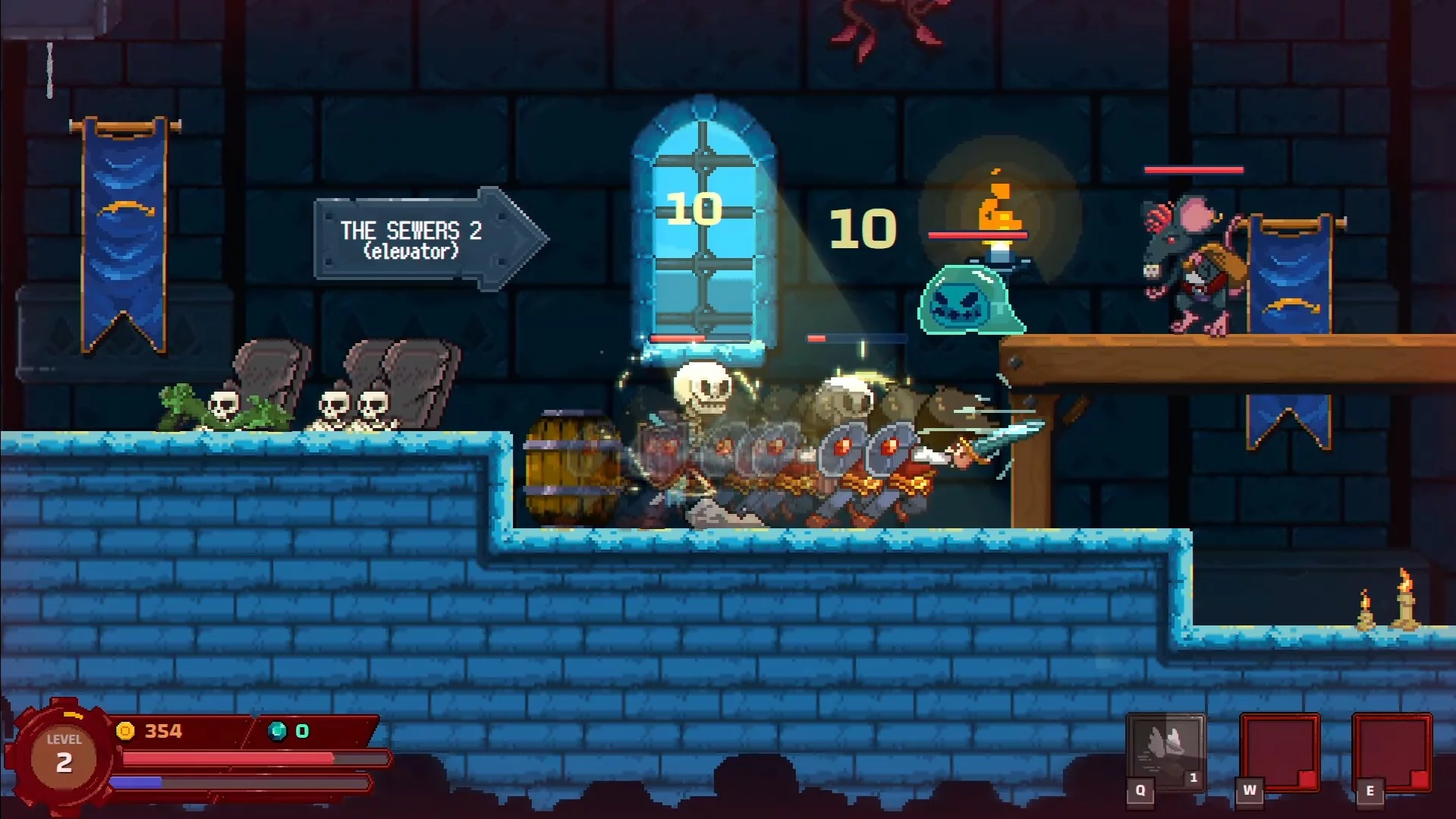 Изображение игры: Hack and Slime