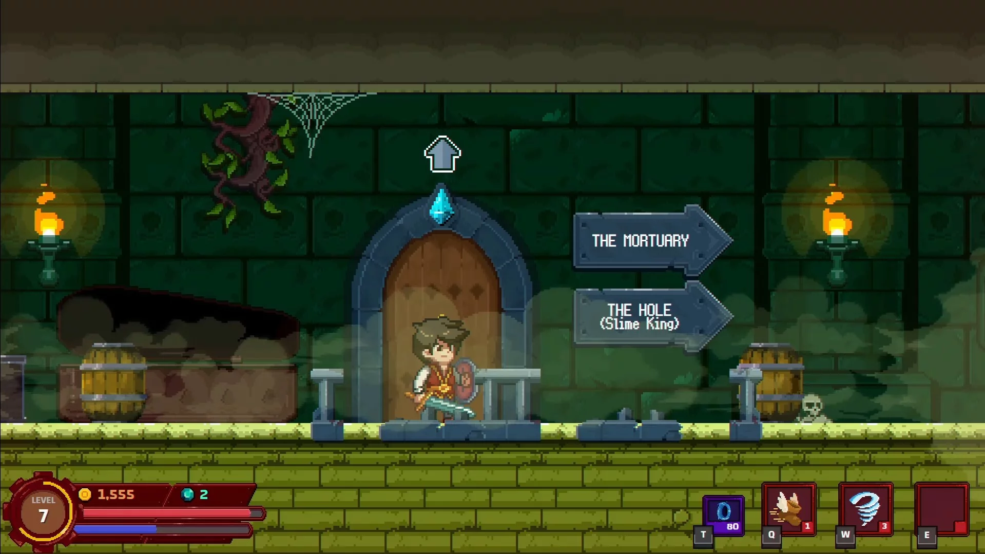 Изображение игры: Hack and Slime