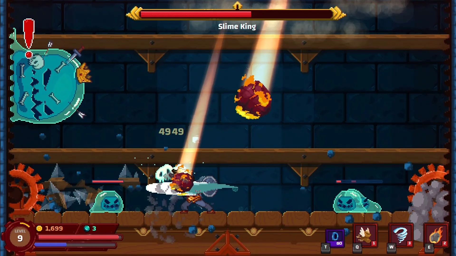 Изображение игры: Hack and Slime