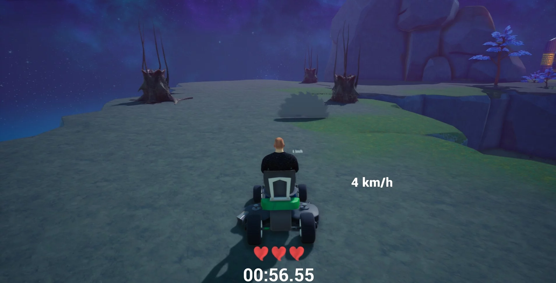 Изображение игры: Lawnmower game: Mortal Race