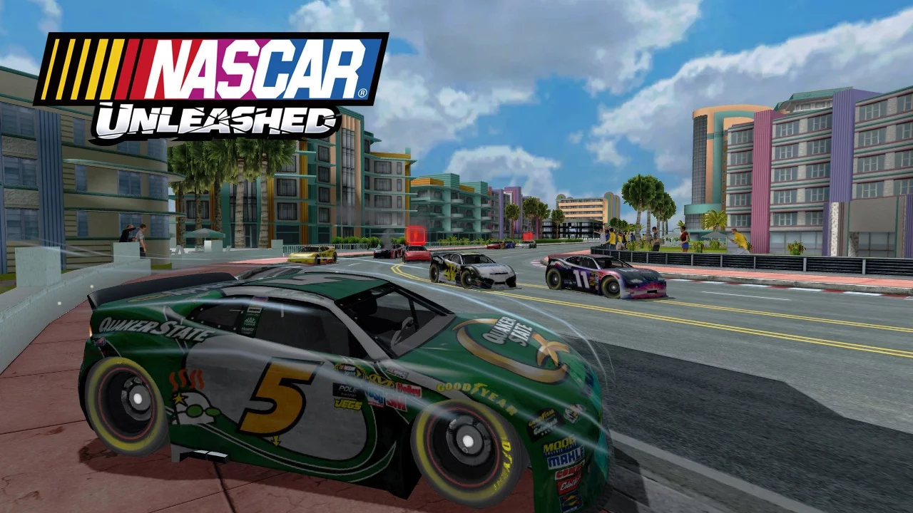 Изображение игры: NASCAR Unleashed