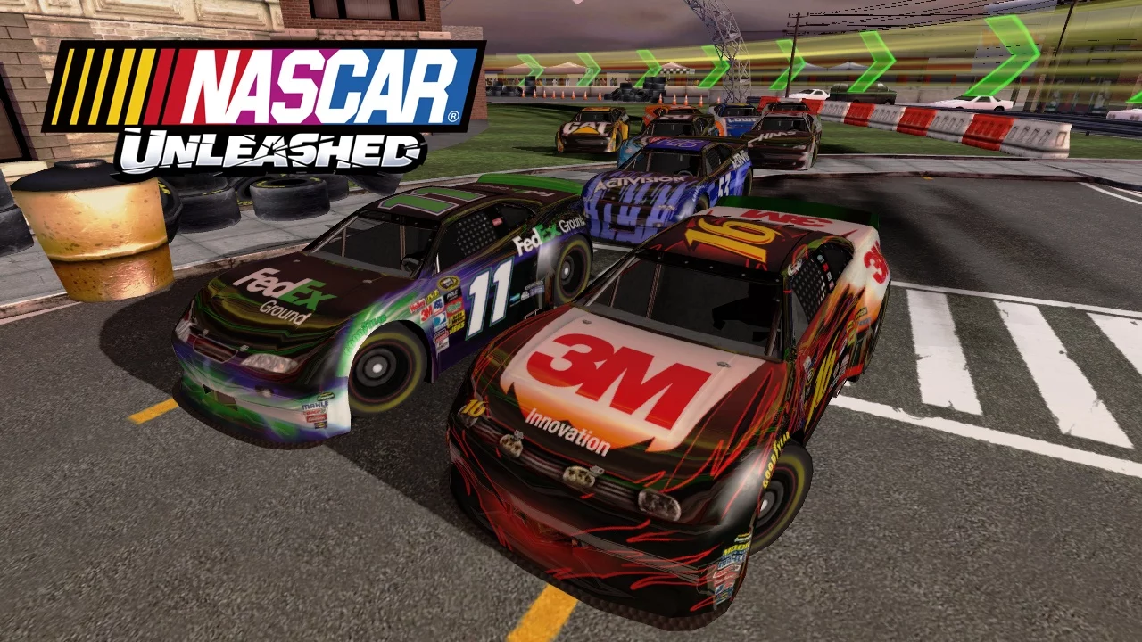 Изображение игры: NASCAR Unleashed