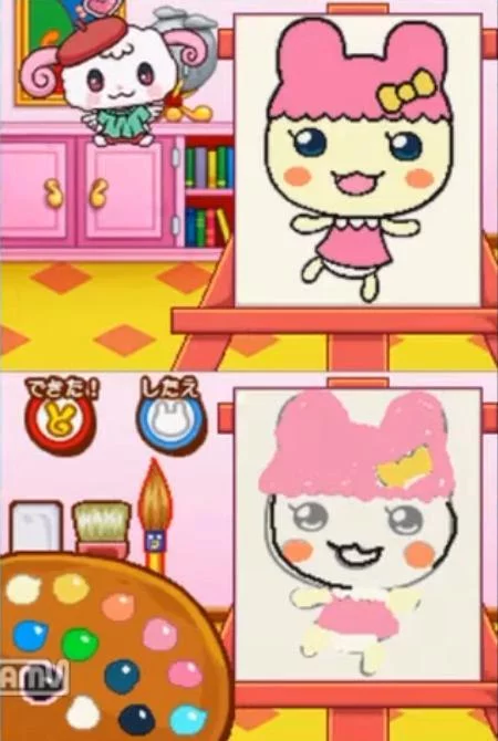Изображение игры: Tamagotchi no Narikiri Challenge