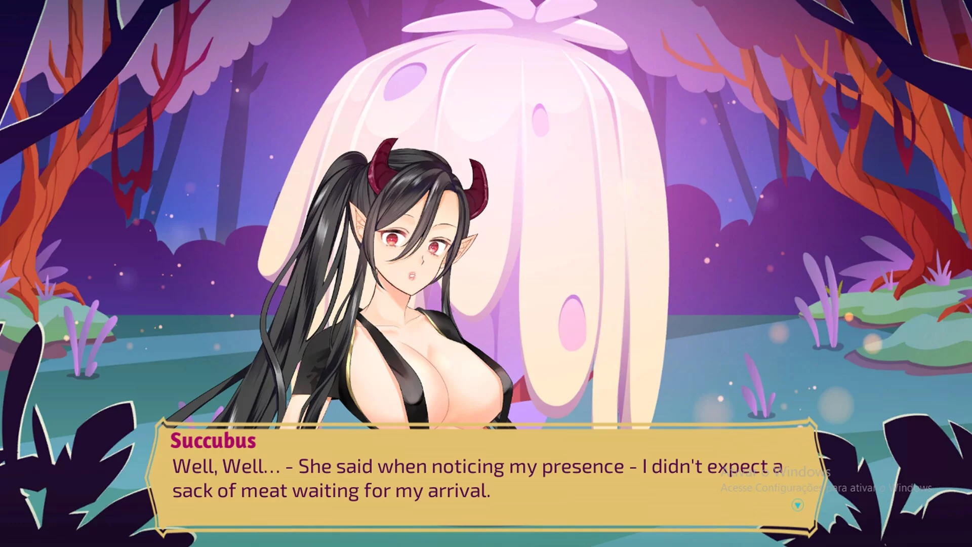 Изображение игры: A Match with a Succubus Witch