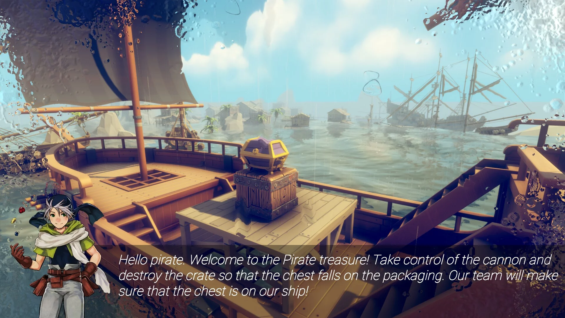 Изображение игры: Pirate treasure