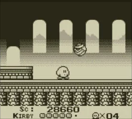 Изображение игры: Kirby's Dream Land (3DS)