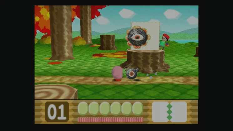 Изображение игры: Kirby: The Crystal Shards (Wii)