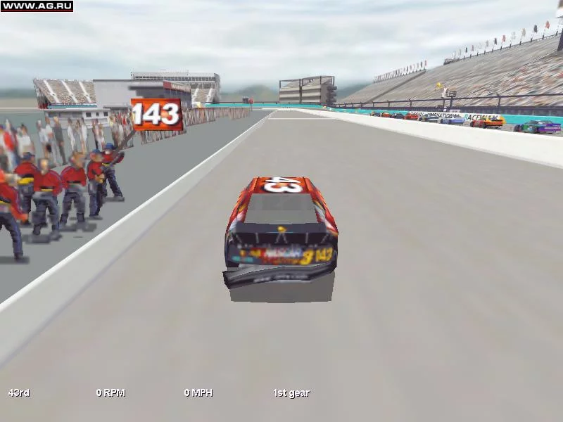 Изображение игры: NASCAR Racing 3