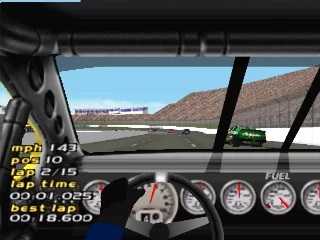 Изображение игры: NASCAR 2000