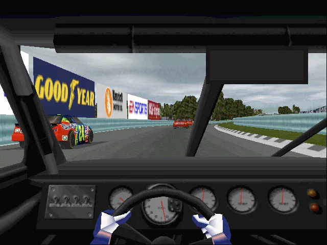 Изображение игры: NASCAR Revolution