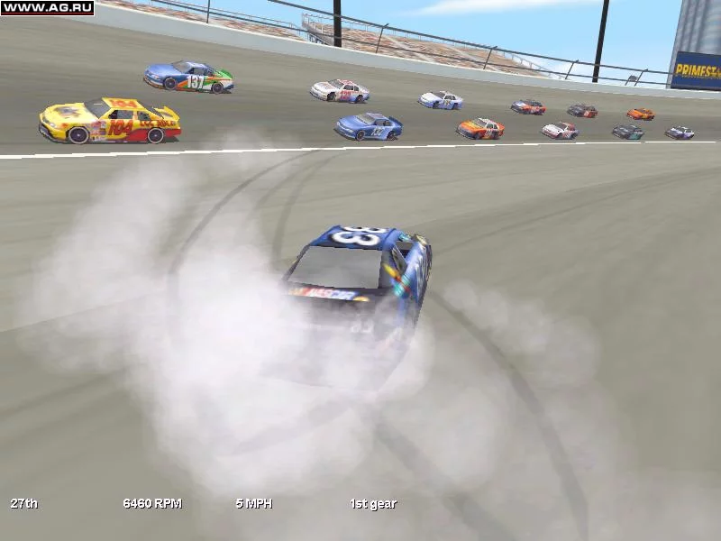 Изображение игры: NASCAR Racing 3