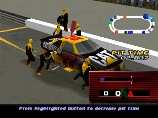 Изображение игры: NASCAR 2000