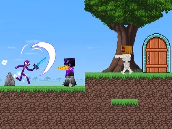 Изображение игры: Stickman Warrior Combat